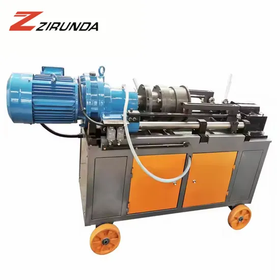 High-Efficiency Thread Rolling Machine for Concrete Iron Rods