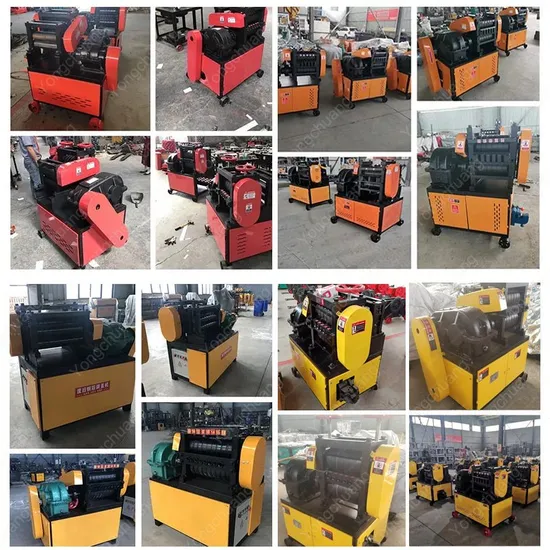 Scrap Bar Straightening Machine