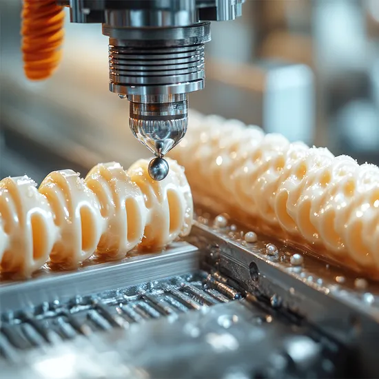 PTFE POM Peek Nylon CNC Milling Parts Plastic