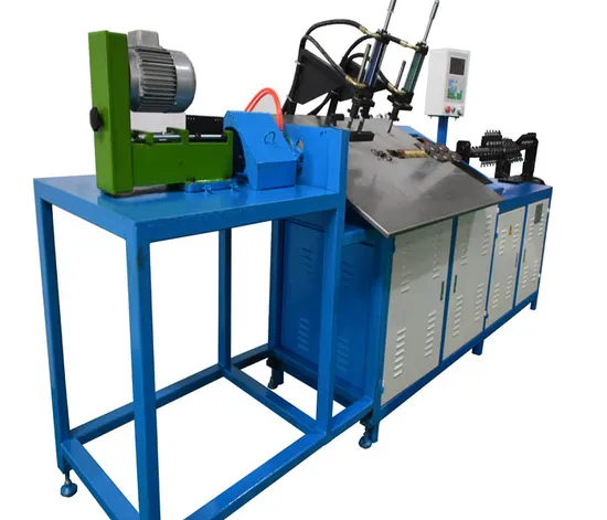 2D CNC Automatic Thread Rolling Copper Wire Bending Machine for Metal Cart