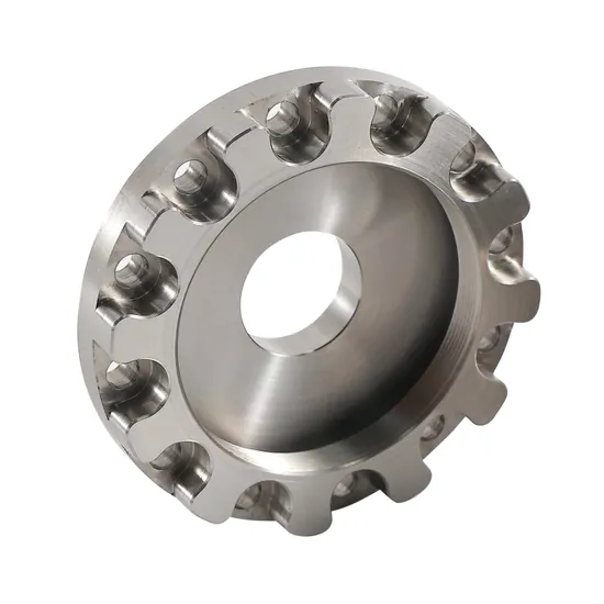CNC Machining Service Customizable Stainless Steel Component Round Thin Gear for Machine