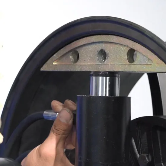 Wheel Repair Machine Rim Straightening Machine for Bent Rims with Hydraulic Jacks