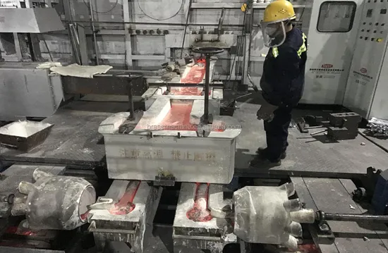 Pure Aluminum Ingot Continue Casting Machine