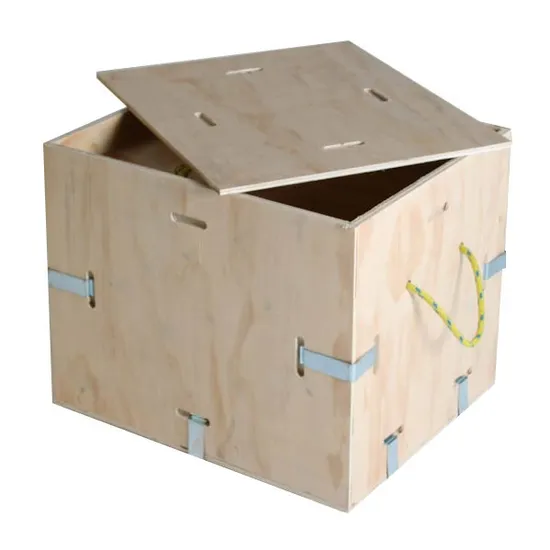 Cost-Effective Spring Steel Crate Clips (C057 C058) - Reusable Fasteners for Plywood & Wooden Boxes