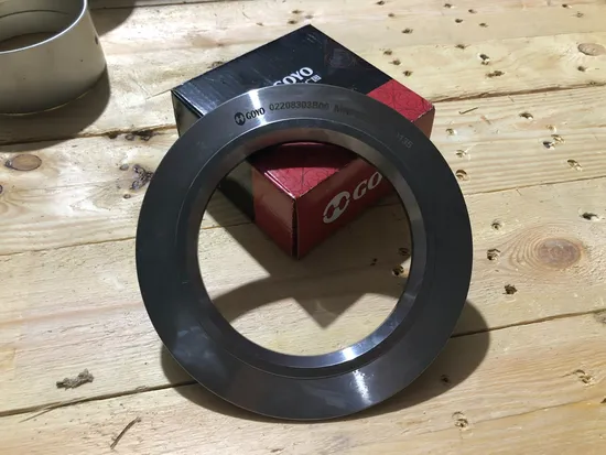 Heavy Goyo Steel Rolling Mill Production Line Spare Parts Roll Shaft Oil Film Bearing