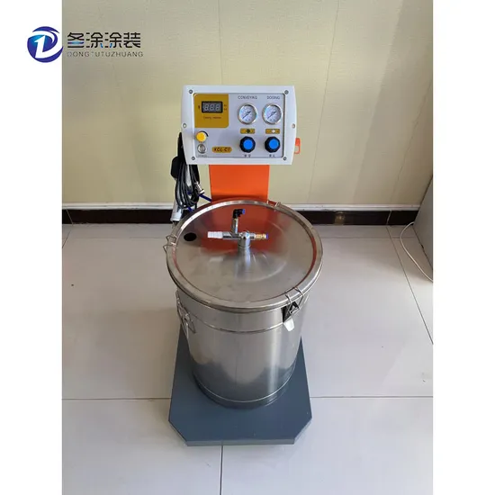 Portable Stainless Steel Electrostatic Powder Coating Machine with Manual Paint Spray Gun