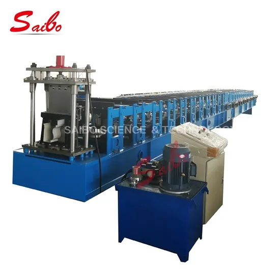 Galvanized Steel Rain Gutter Cold Rolling Forming Machine Roof Rain Gutter Making Machine