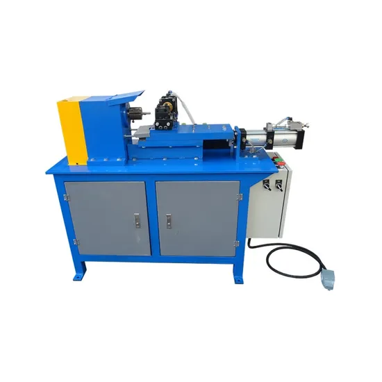Semi-Automatic End-Flattening Machine, Pipe Turning Machine