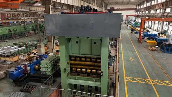 Automobile Locomotive Nonferrous Metal Mechanical Engineering Metal Sheet Flattening Machine