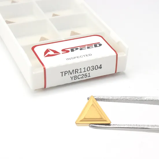 Tpmr CNC Turning Tool Tpmr110304/08 Ybc251 Carbide Inserts CNC Lathe Turning Tool