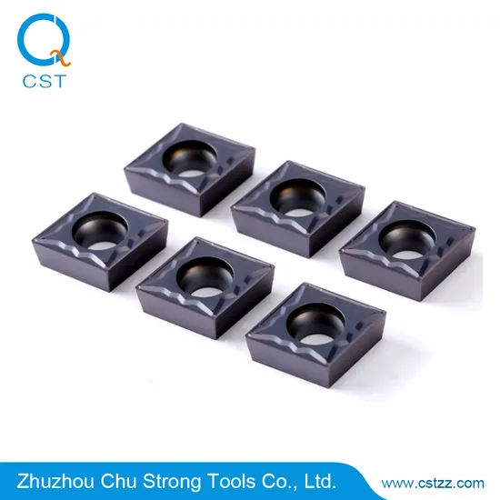Tungsten Carbide Insert CCMT060204 for processing cast iron turning tools CCMT series