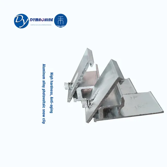 Custom Sheet Metal Parts Work Steel Bending Aluminum Profiles Wall Bracket Solar Panel Clamp