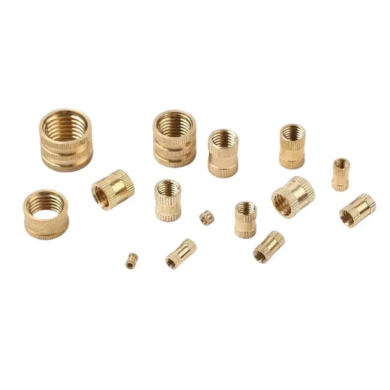 Precision Copper Turning CNC Machining Inlaid Nut Customization Company