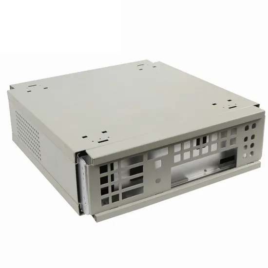 Factory Manufacturers Custom Design Silvery Black Sheet Metal Fabrication Computer Metal Chassis Sheet Metal Housing