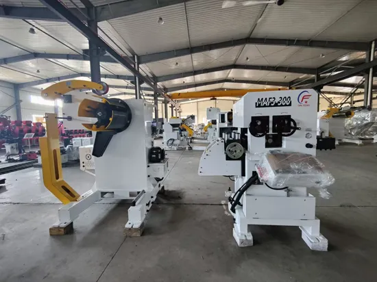 Compact 3 in 1 Decoiler Straightener Feeder for Progressive Die Stamping