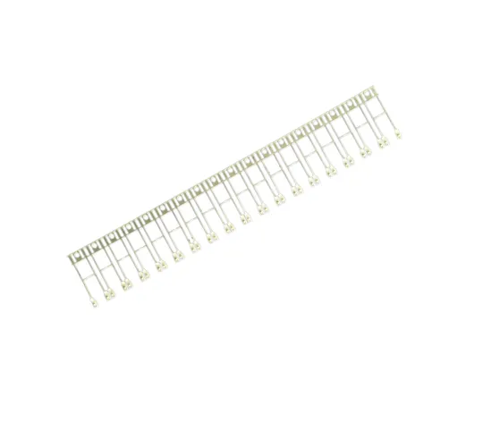 Custom Copper and Stainless Steel Electrical Terminals for Electronics Components Like Resistors, Capacitors, and Inductors, Featuring Precision Metal Stampi