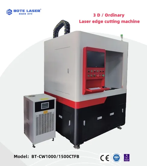 Bote Laser Bt-Cw1000/1500ctfb CNC Fiber Laser Cutting Machine with CE/ISO