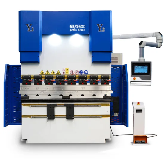 Primapress 70t 1600mm Sheet Metal CNC Hydraulic Mini Press Brake with Delem Da53t Controller