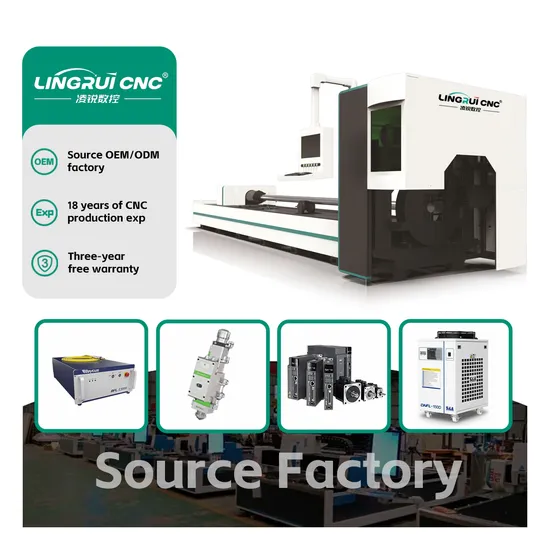 Lr-2260 High Performance China Horizon Fiber Metal Tube Laser Cutting CNC Machine Lr-2260