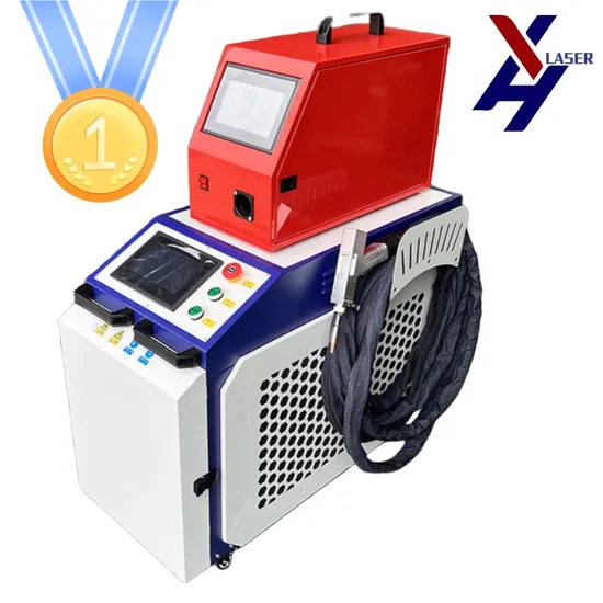Handheld Protective Mini Rust Remover Metal Welding Cleaning Fiber Laser Welder 4 in 1