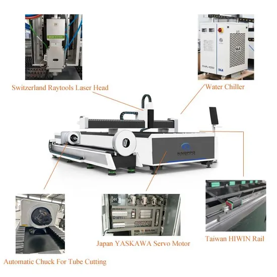 High Quality Durable Reliable Metal Sheets Fiber Steel Laser Cutting Machine