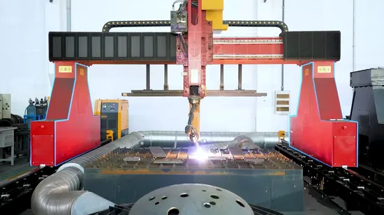 3D Vision Parts Bevel Cutting Machine