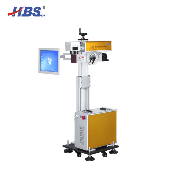 Online Flying Fiber Laser Marking Machine for Operation Line/Fiber Laser Marker for Production Line