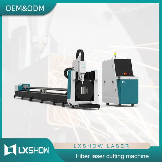 2024 Automatic 1000W 2000W 3000W CNC Tube Pipe Fiber Laser Cutting Machine for Metal Price with CE