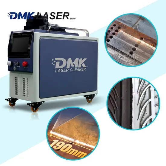 New 300W Air-Cooled Pulsed Cleaning Machine Laser Rustremoval Machine Laser Cleaner High-Speed Scanning Precise Control High Peak Power and Portability