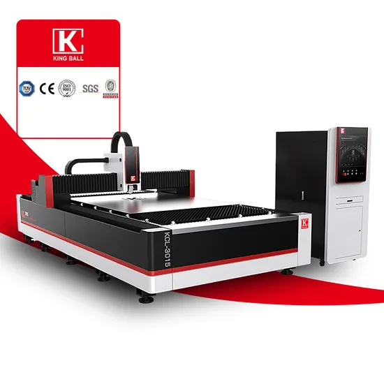 2024 Kcl-4020 High Speed 1500W Single Table CNC Fiber Laser Cutting Machine Stainless Steel 1500X3000mm CNC Metal Laser Cut Machine