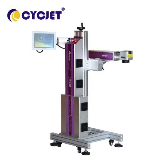 Cycjet Lf30f 30W Laser Marking Machine for Online PVC Pipe