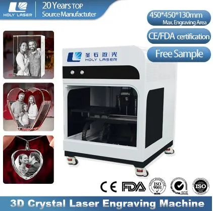 Small Low Price 3W Transparent Material Inner Laser Engraving Machine