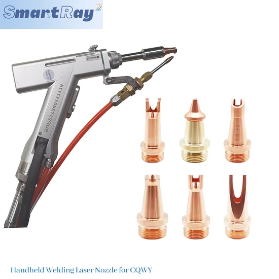 Cqwy Xh RF Handheld Welding Head Gun Copper Laser Welding Nozzle for Hand-Held Welding Machine Laser Equipment Parts
