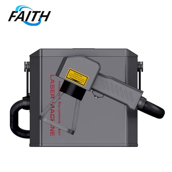 Faith 20W/30W/50W Handheld Fiber Laser Marking Machine Date Number Logo Character Date Qr Code Printing Portable Laser Marking Machine