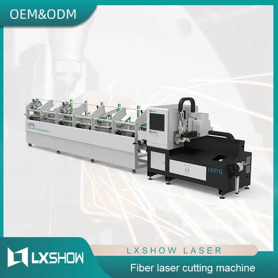 2024 7% Discount Lxshow CNC Mild Steel Raycus Fiber Laser Tube Cutting Machine for Sale Near Me