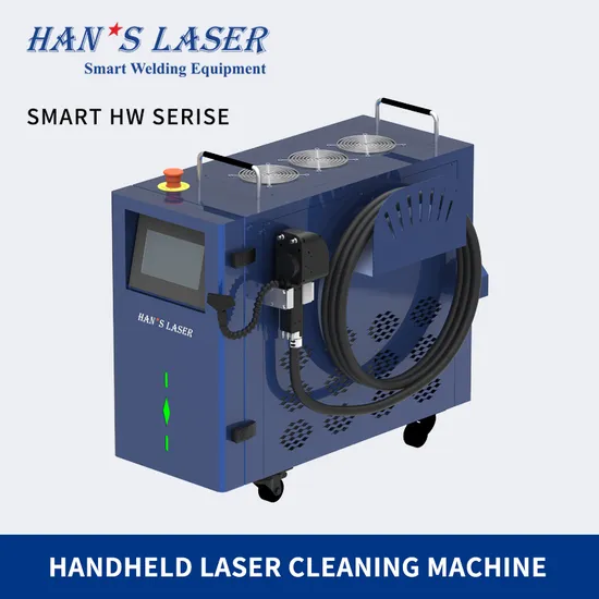 Hans Handheld Portable Fiber Laser Cleaning Machine Rust Removal Cleaner 100W 200W 300W