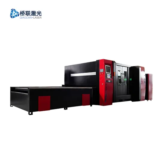 Shuttle Table High Speed Stainless Steel Cutting 8kw Fiber Laser Machine