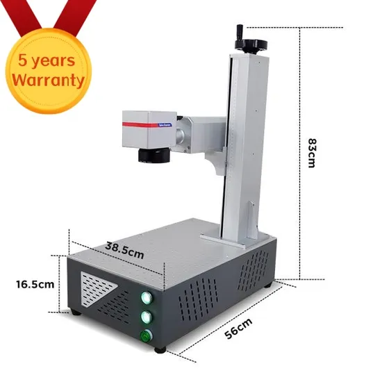 Factory Hot Sales 20W 30W 50W Fiber Laser Marking Machine for Metal
