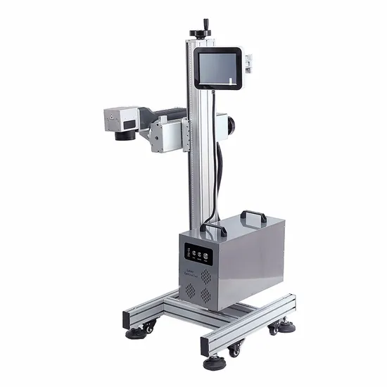 Faith 20W/30W/50W High Speed Portable Marking Machine, Laser Printer, Fiber Laser Marking for Metal/Jewelry/Plastic/Glass/Mechanical/Auto Parts