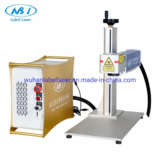 Portable Handheld CO2/UV/Fiber Laser Marking Machine 20W 30W 50W Laser Marker CNC Engraving Machine Logo Nameplate Printing for Metal and Plastic