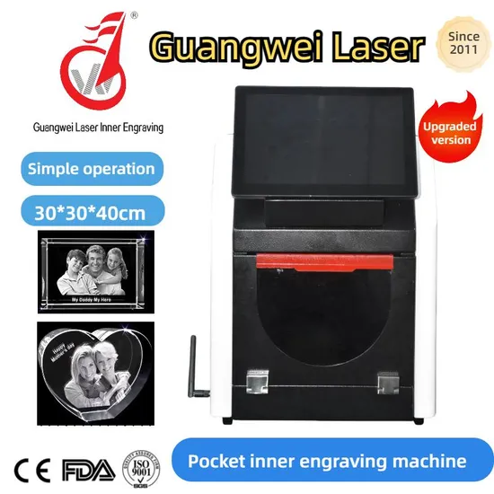 3D Crystal Laser Engraving Machine Mini Laser