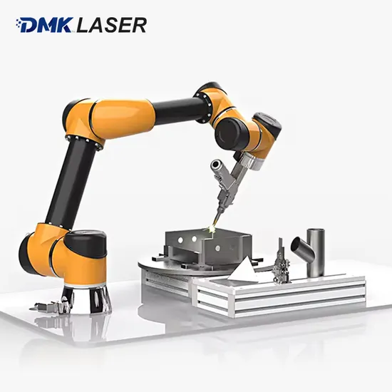 Automated Collaborative Robot Arm CNC 6 Axis Industrial Laser Welding Machine Raycus Laser Source Automatic CNC Robot Welder Industrial Laser Welding Arm System