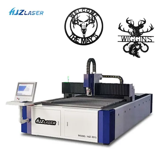 3015 CNC Stainless Steel Aluminium Metal Laser Cutter Flat Fiber Sheet Cutting Machine for Metal Carbon Steel Stainless Steel Sheet Tube Plate Pipe Cutting