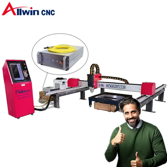 3kw Flexible Portable Laser Cutting Machine CNC Fiber Laser Cutter 2060 1530 Small Package