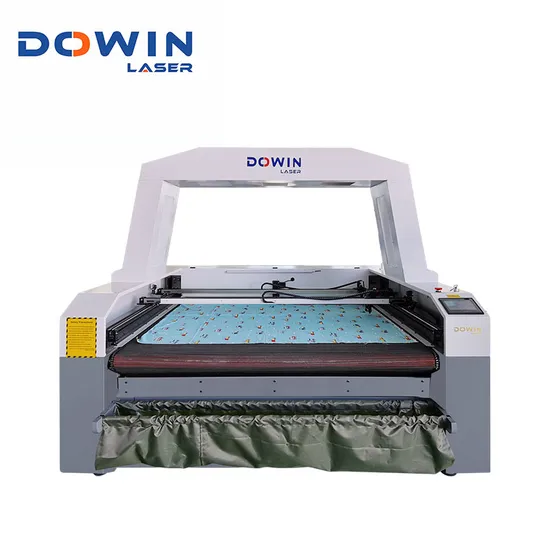 CCD Camera Textile Fabric Leather Cloth Garment Laser Cutting Engraving Sublimation Sportwear Flags Banners Shoes T Shirt Laser Cutter Machine Automatic Feeding