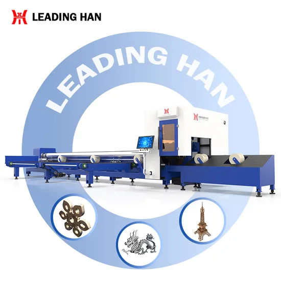 Hot Selling 1500W 2000W 3000W 6000W Metal Small Round Tube Processing Equipment High Precision Tube Cutting Machine CNC Laser Tube Cutting Machine