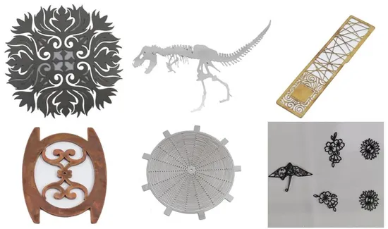 High Precision Small Mini Fiber Laser Cutting Machine for Sheet Metal Jewelry Glasses Machinery Equipment Lighting Watches Clocks Car Parts Craft Gifts