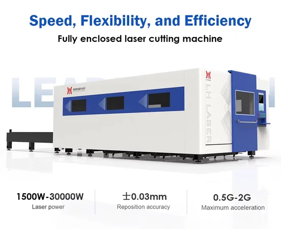 2024 CE Certified 3000W 6000W 12000W 20000W Wholesale Global Sources CNC Enclosed Laser Cutter for Metal