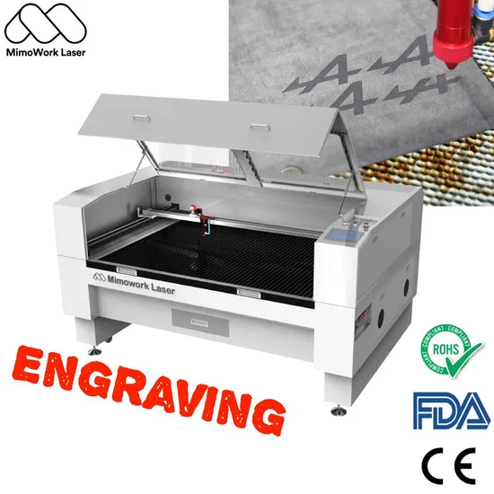 CO2 Laser Fabric Engraving Machine with 60W, 80W, 100W, 130W, 150W for Leather, Felt, Nylon, Cordura, Denim, Alcantara, Cloth, Textile, Foam, Kevlar, Polyester