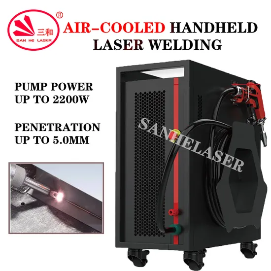 Portable Handheld Laser Welding Machine, Air-Cooled, Light Weight in Korea